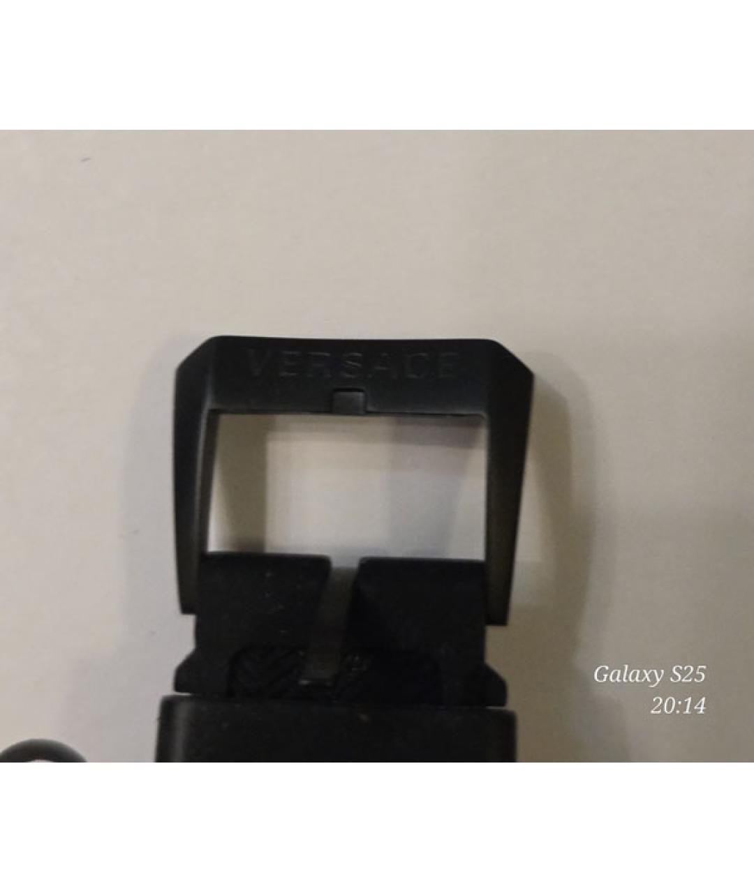 VERSACE Черные стальные часы, фото 7