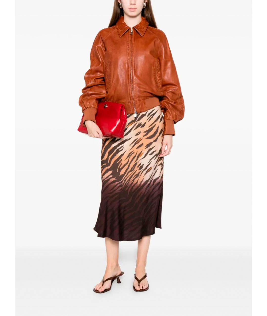 PINKO Кожаная куртка, фото 2