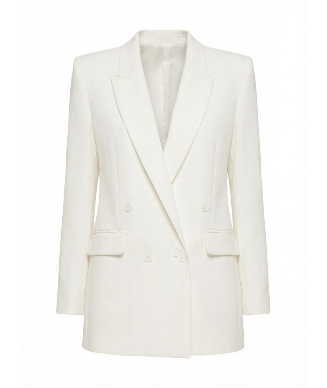 NISSA Белый полиэстеровый жакет/пиджак, фото 1