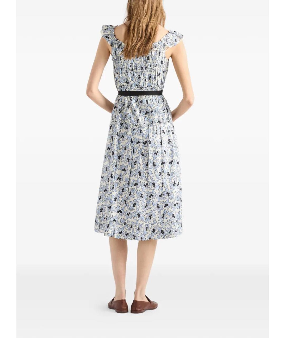 PRADA Мульти повседневное платье, фото 4