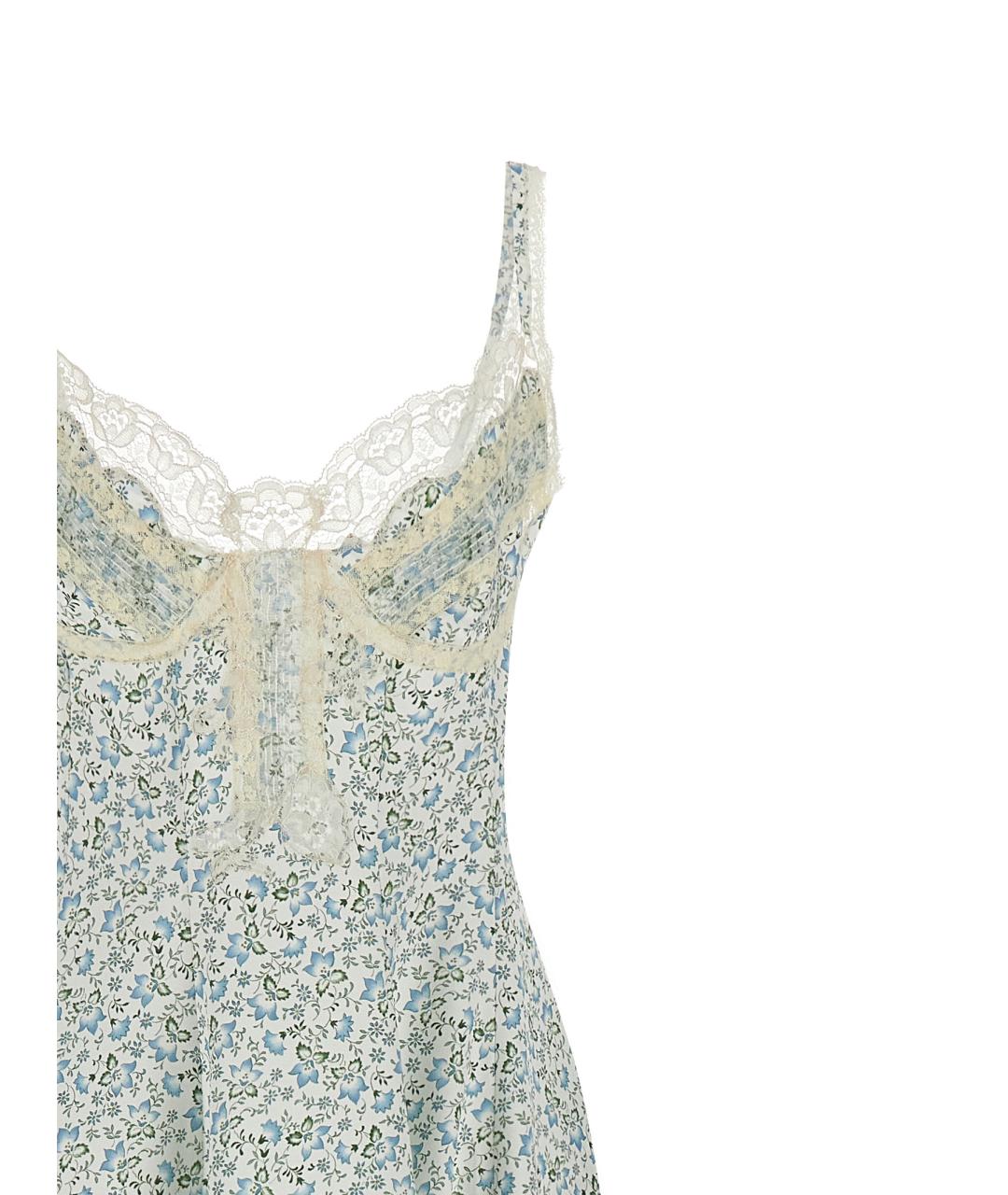 ERMANNO SCERVINO Мульти шелковое повседневное платье, фото 3