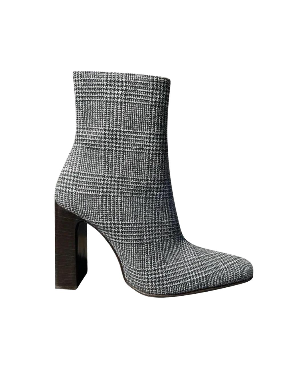 BALENCIAGA Серые ботильоны, фото 1