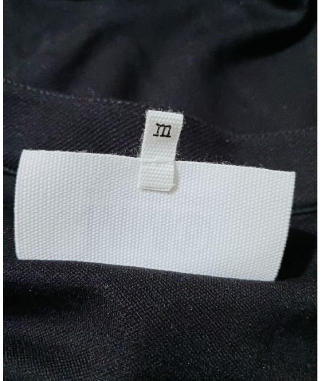 MAISON MARGIELA Черное вискозное платье, фото 6