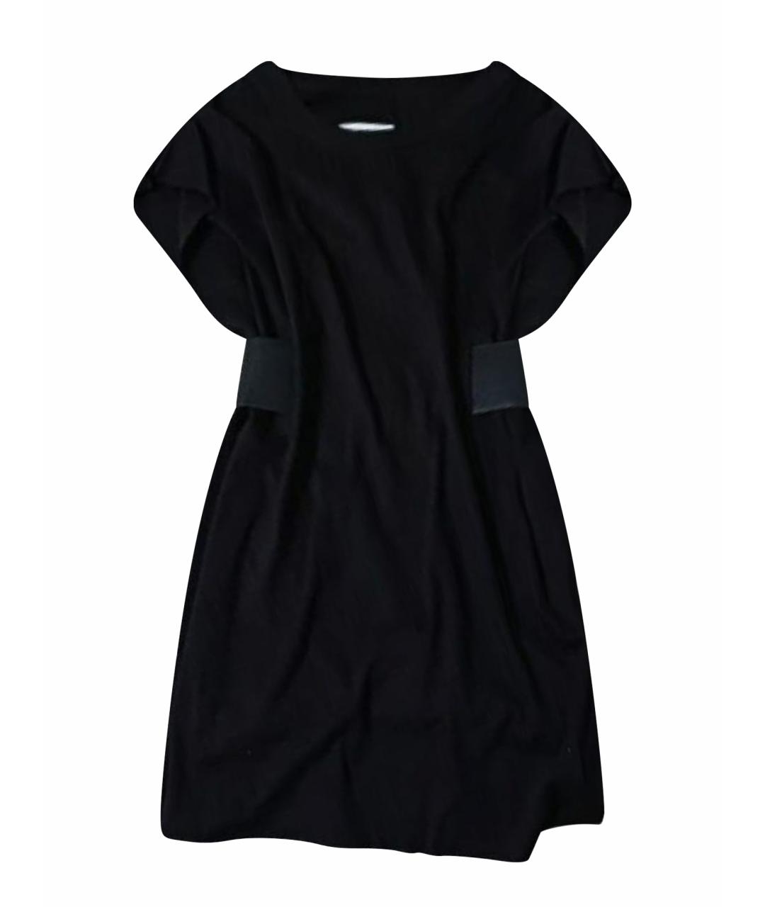 MAISON MARGIELA Черное вискозное платье, фото 1