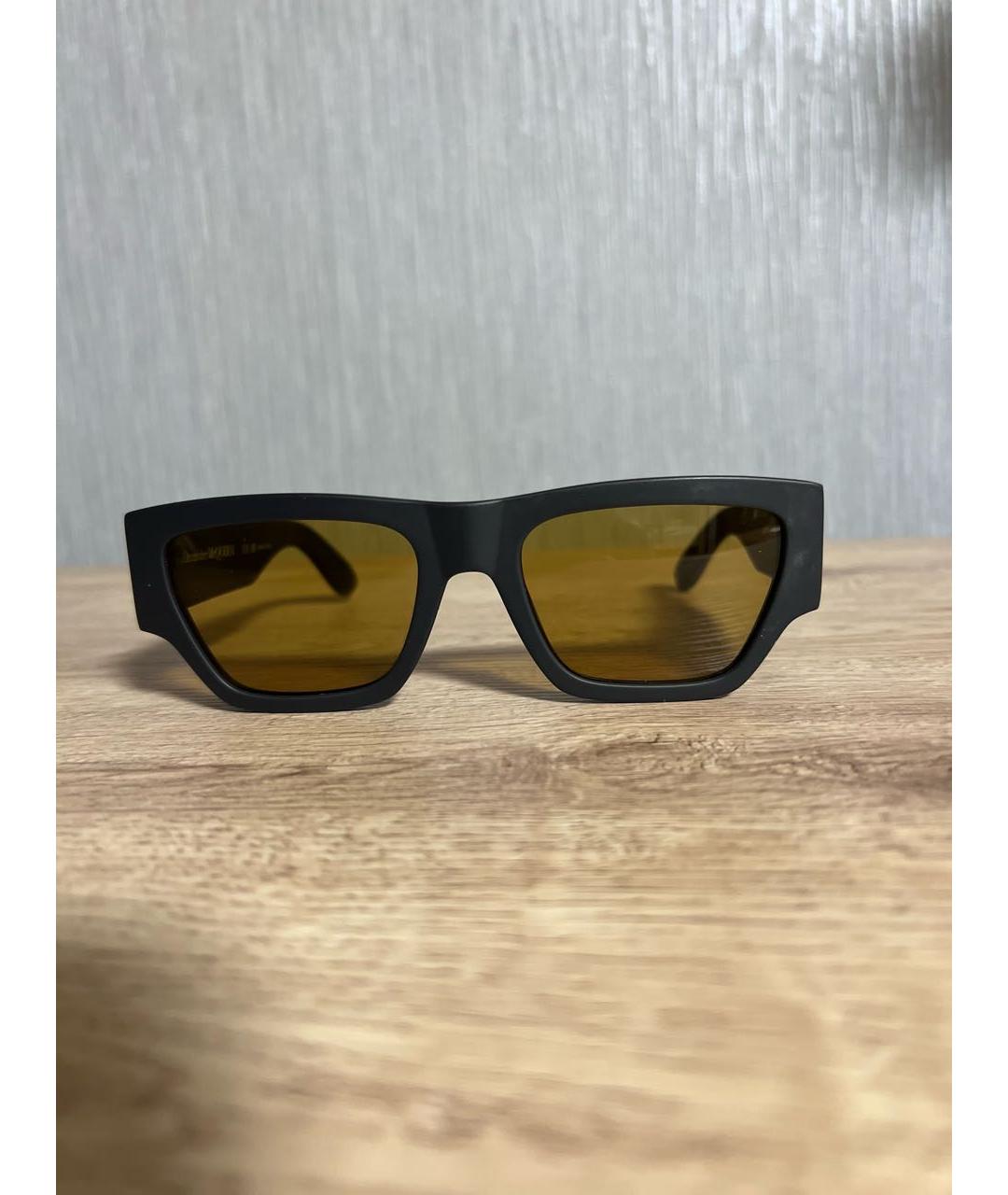 ALEXANDER MCQUEEN Серые пластиковые солнцезащитные очки, фото 8