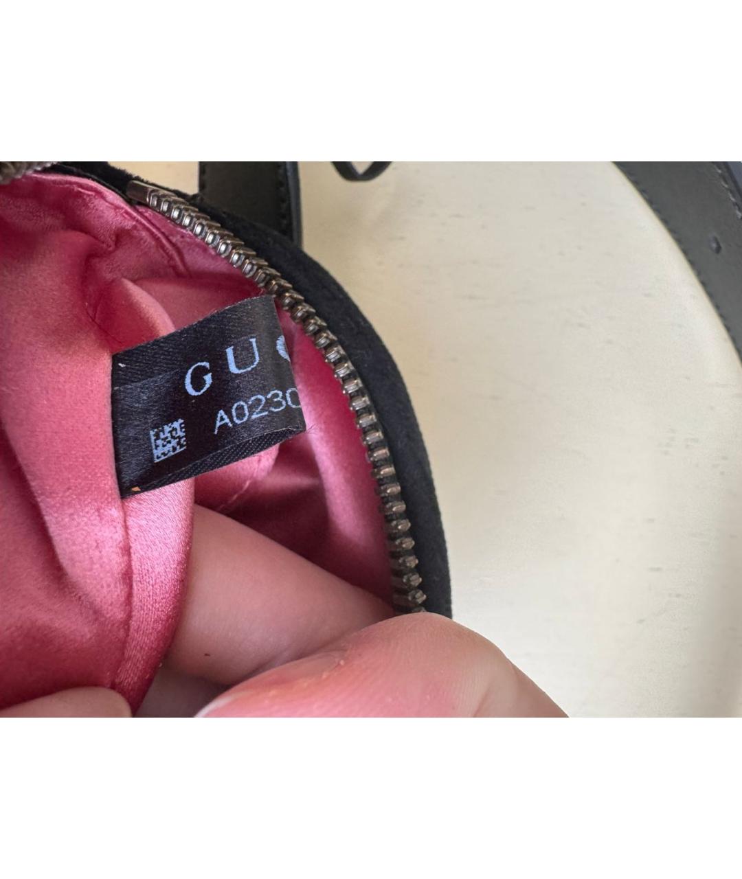 GUCCI Черная поясная сумка, фото 6