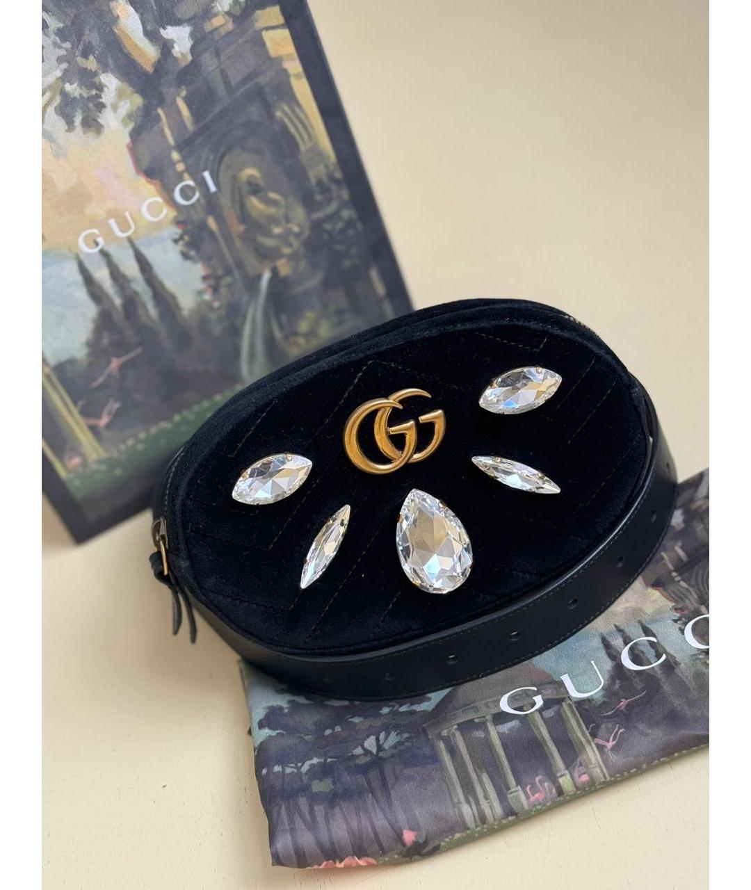 GUCCI Черная поясная сумка, фото 9