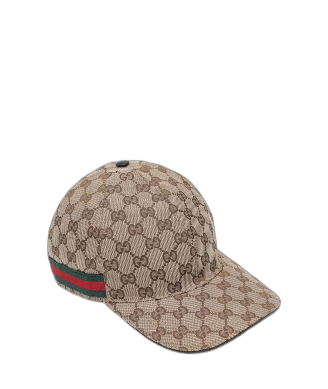 GUCCI Бежевая кепка/бейсболка, фото 1