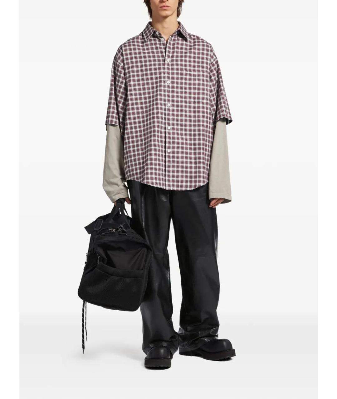BALENCIAGA Мульти хлопковая кэжуал рубашка, фото 2