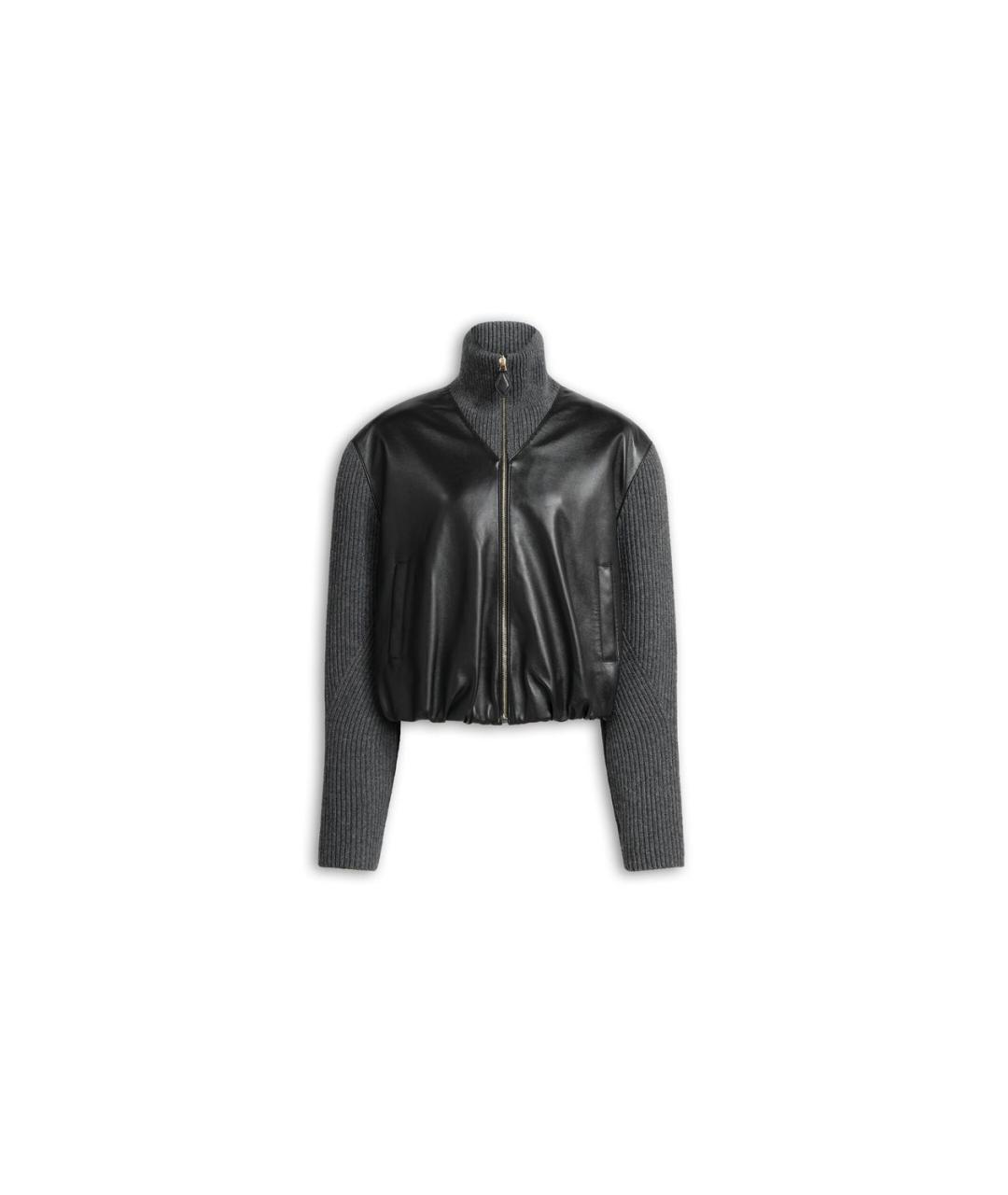 ALAIA Антрацитовая кашемировая куртка, фото 4