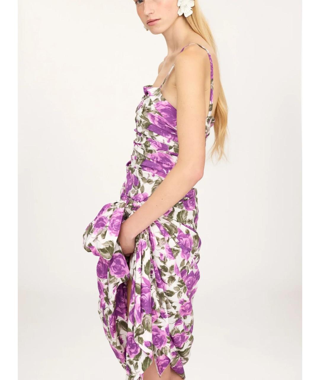 CHLOE Мульти хлопковое повседневное платье, фото 5