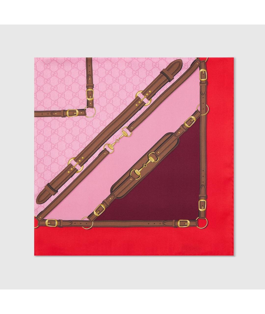 GUCCI Мульти шелковый платок, фото 2