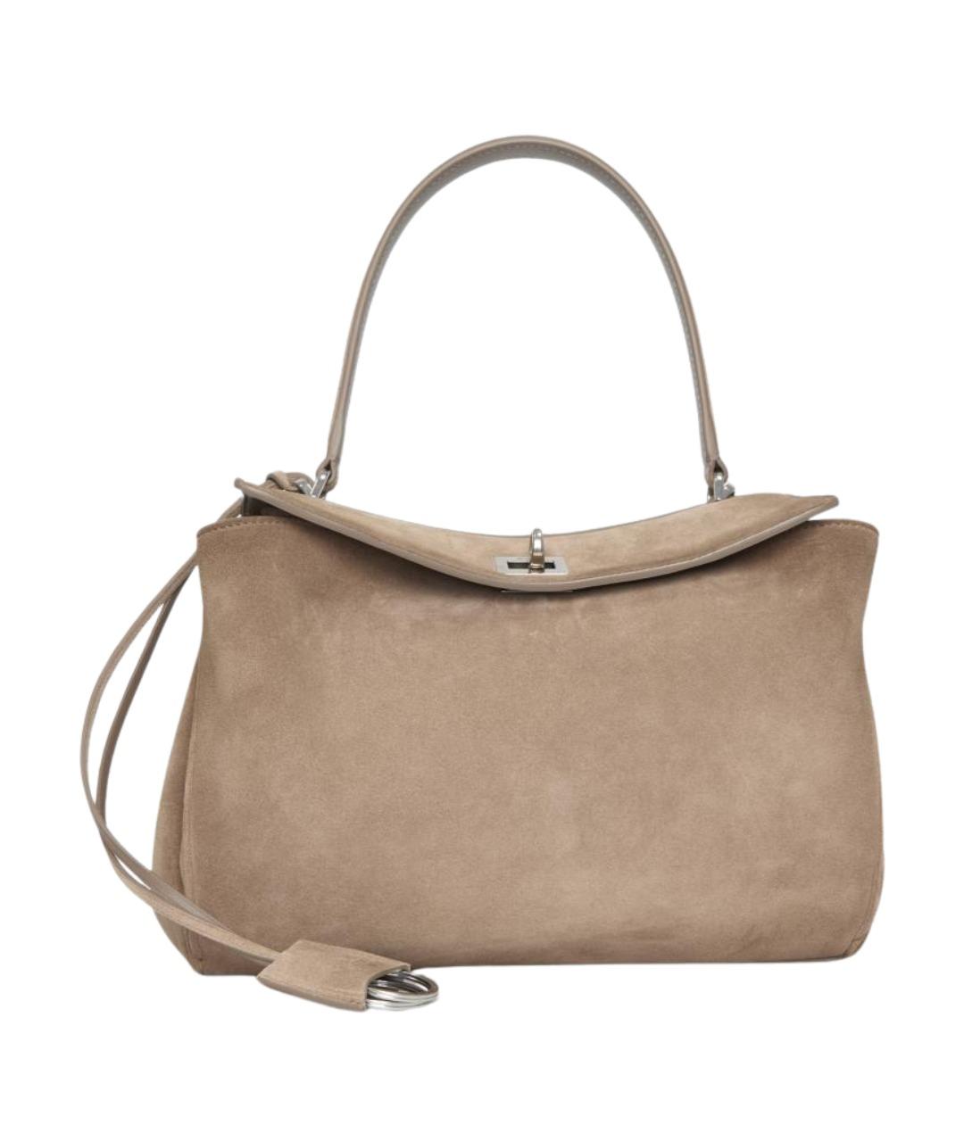 BALENCIAGA Замшевая сумка через плечо, фото 1