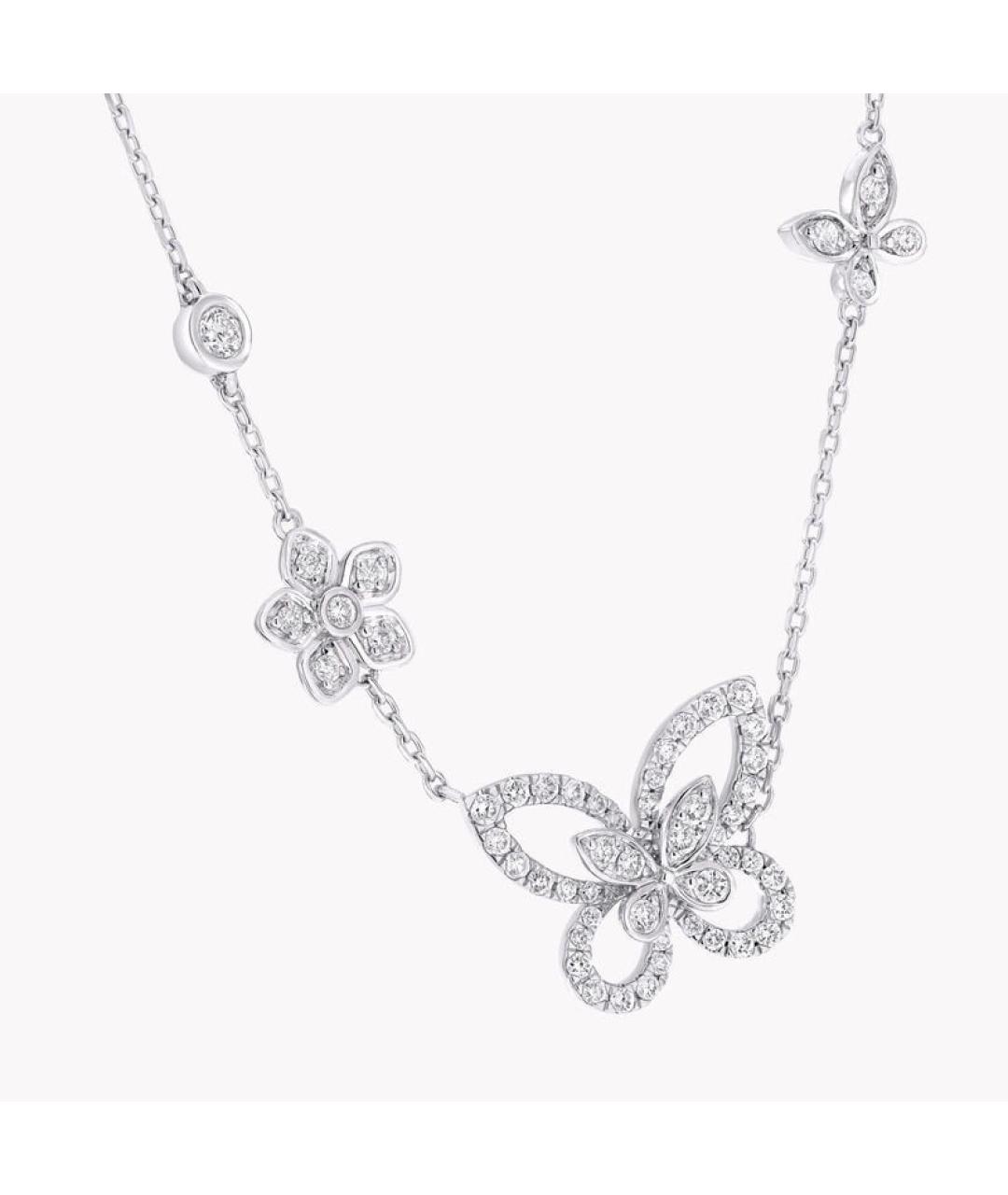 GRAFF Белое колье из белого золота, фото 3