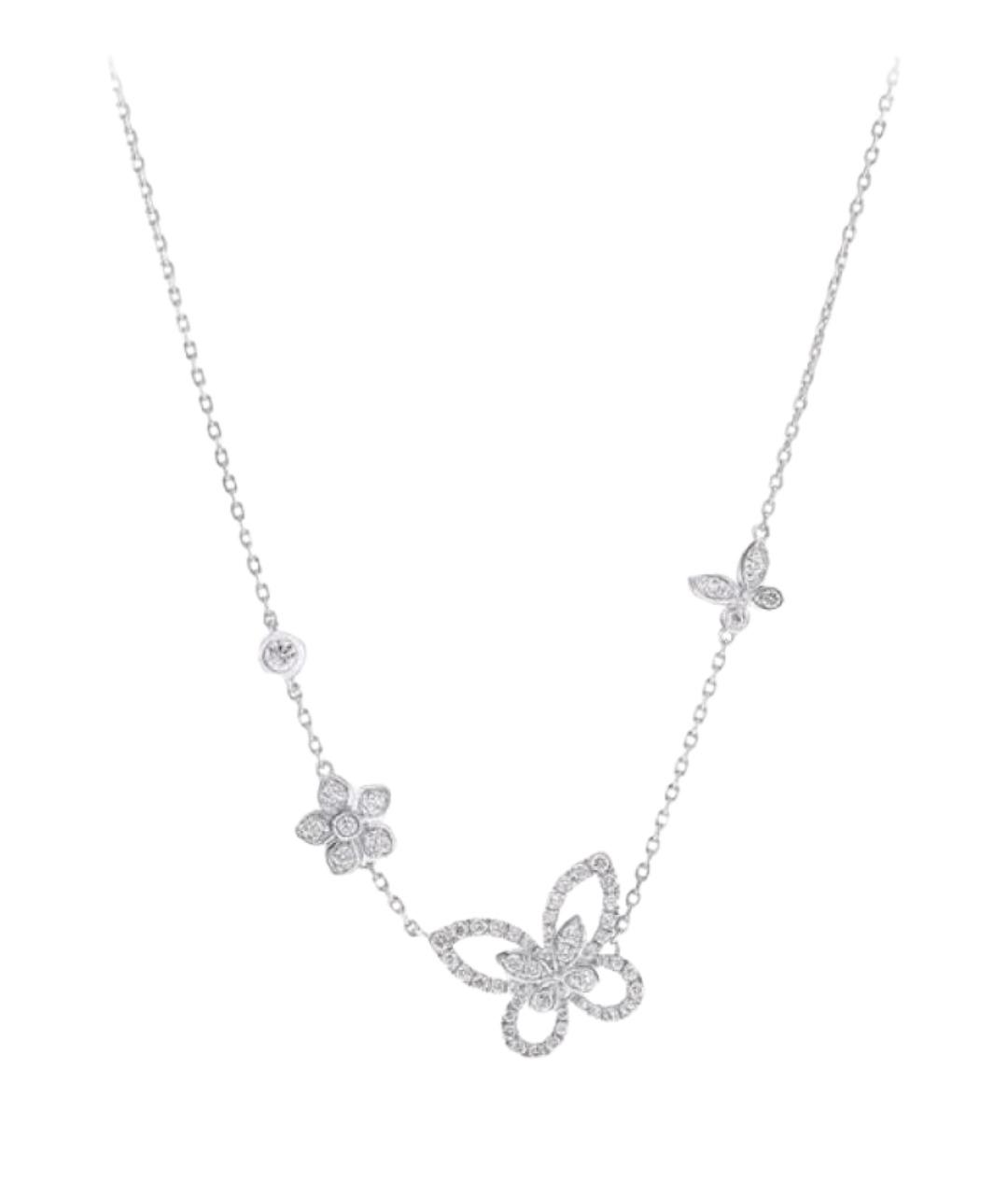 GRAFF Белое колье из белого золота, фото 2