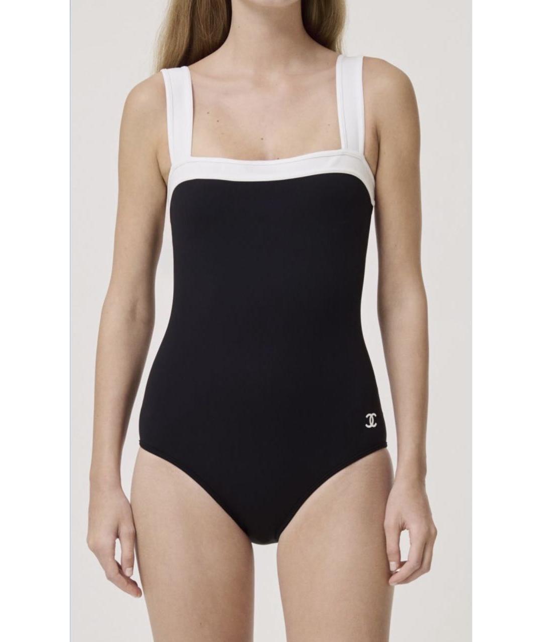 CHANEL Черный купальник, фото 2