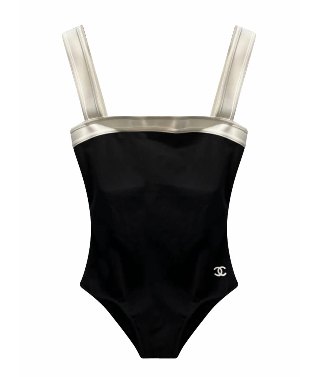 CHANEL Черный купальник, фото 1