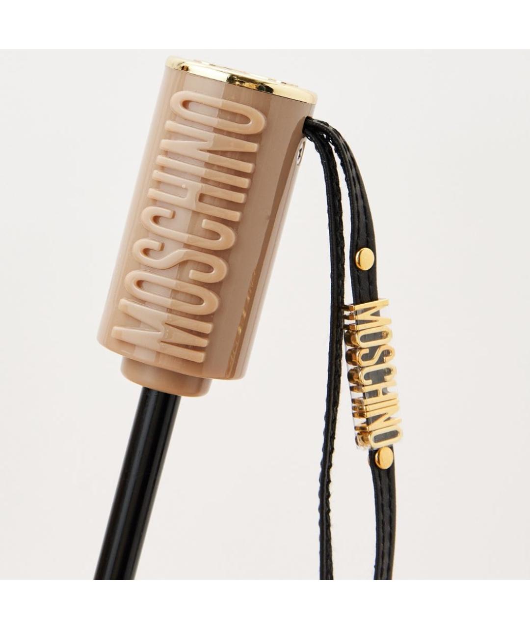 MOSCHINO Бежевый зонт, фото 5