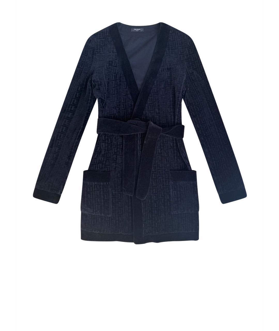 BALMAIN Черный кардиган, фото 1