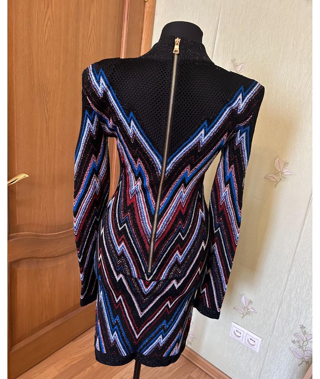 BALMAIN Мульти вечернее платье, фото 3