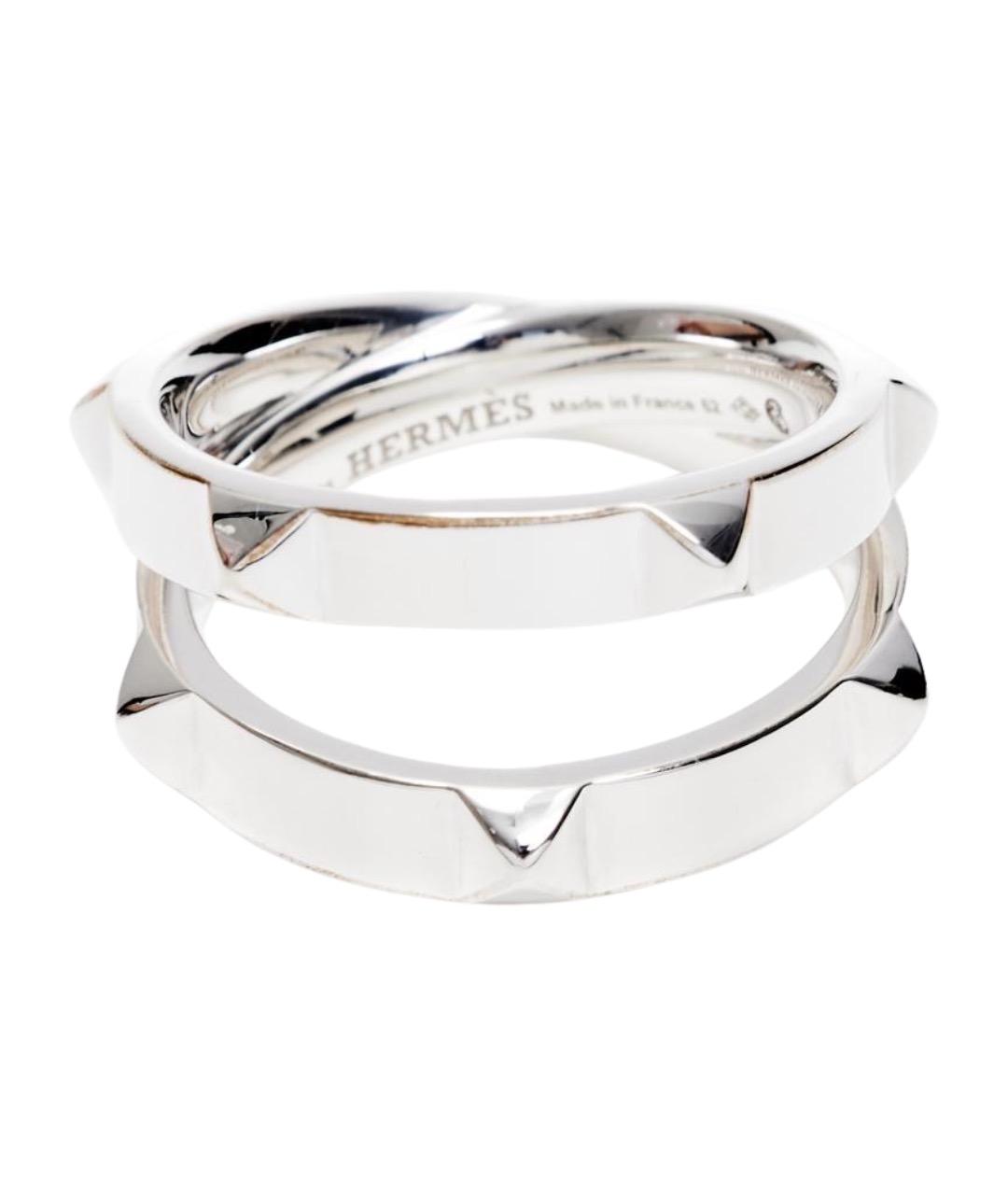 HERMES Серебряное серебряное кольцо, фото 1