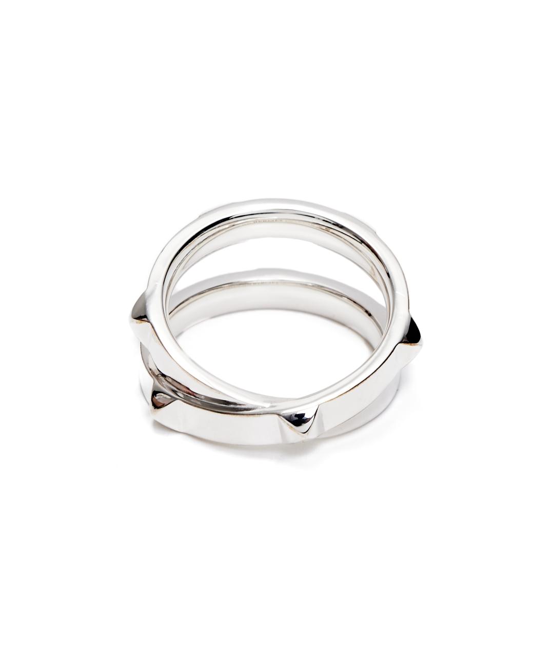 HERMES Серебряное серебряное кольцо, фото 3