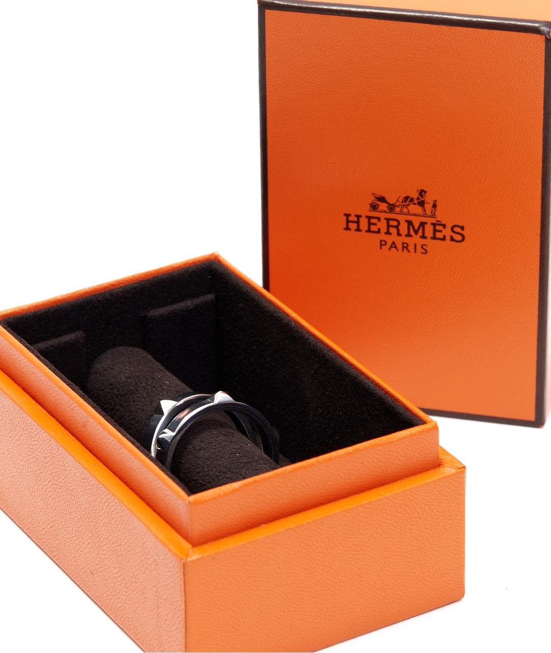 HERMES Серебряное серебряное кольцо, фото 5