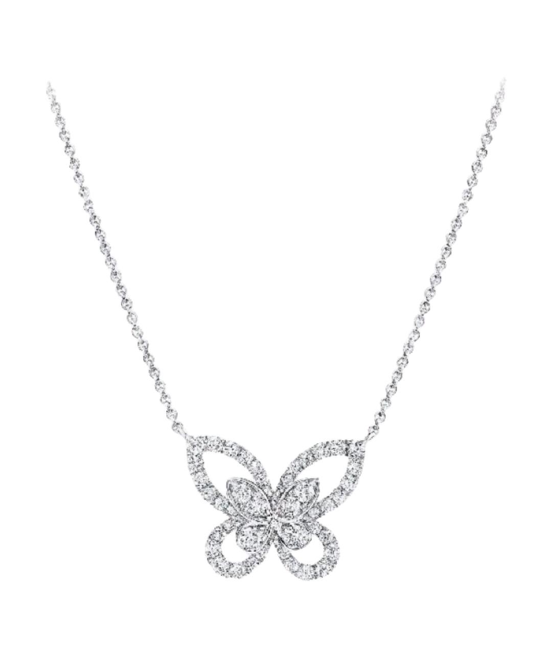 GRAFF Белая подвеска из белого золота, фото 1