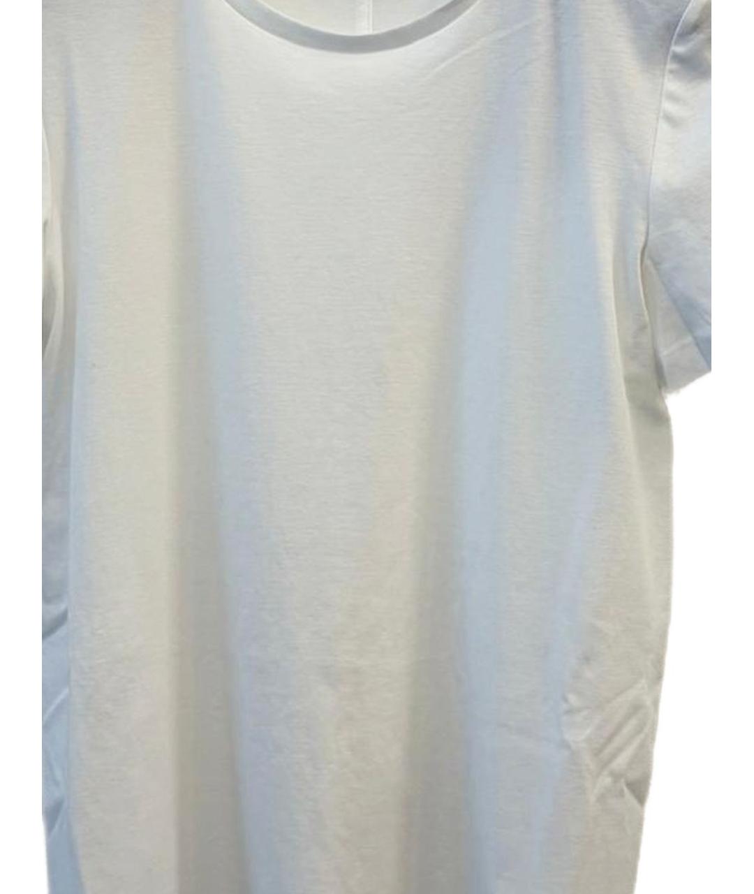 THE ROW Белая хлопковая футболка, фото 2