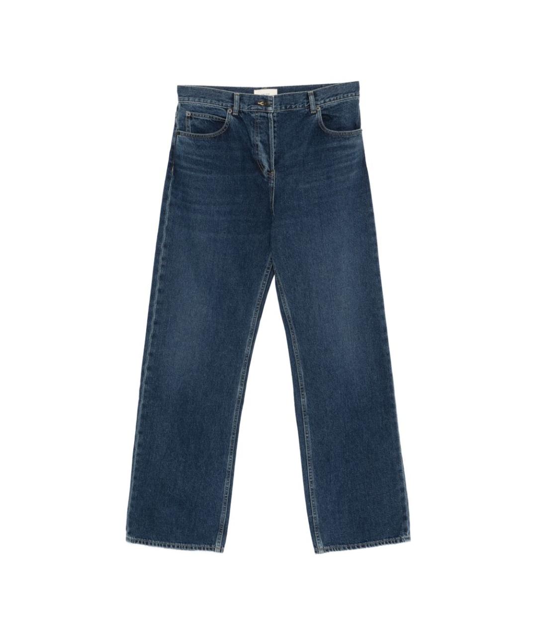 THE ROW Синие прямые джинсы, фото 1