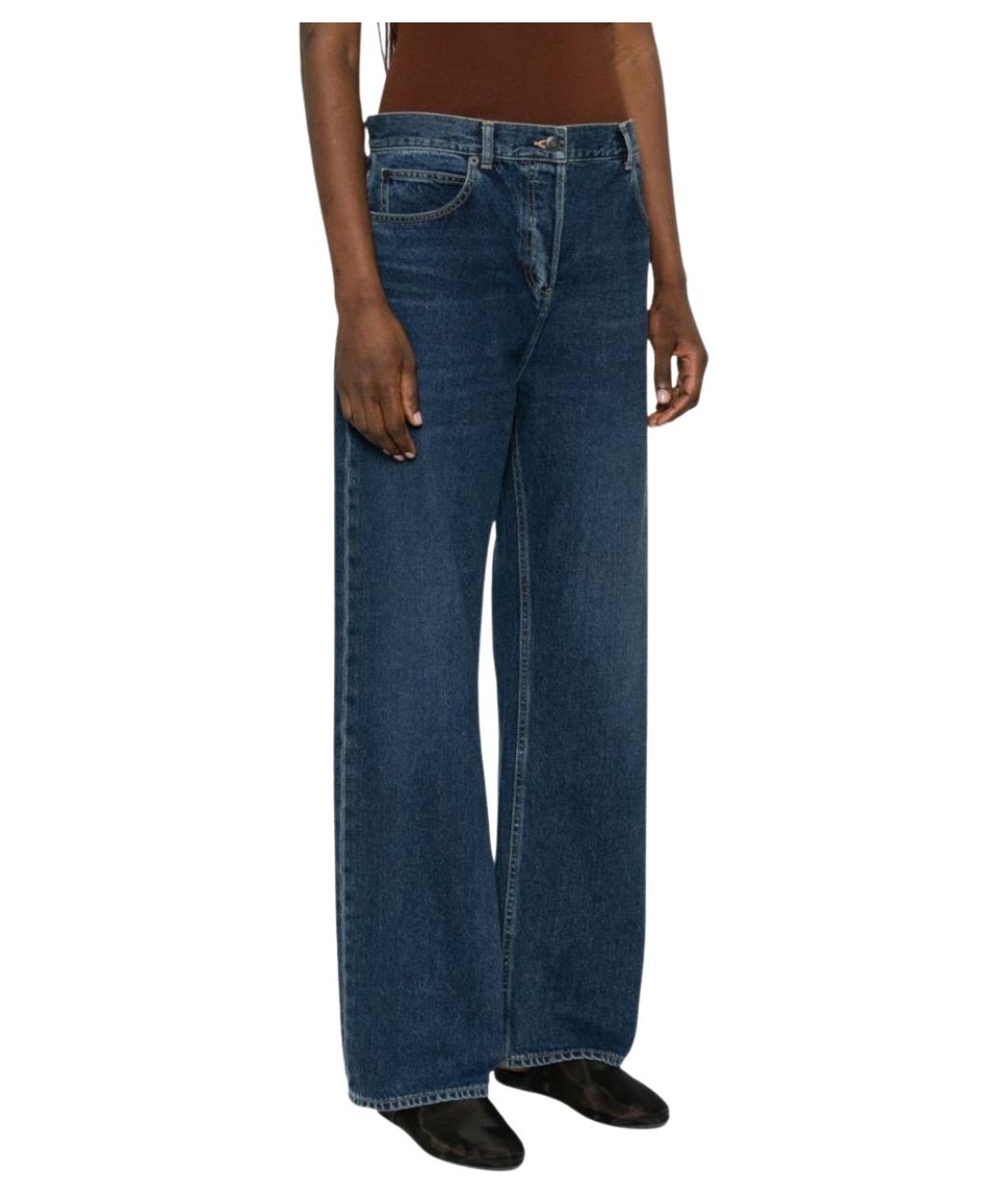 THE ROW Синие прямые джинсы, фото 5