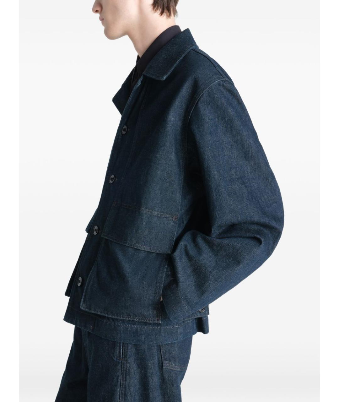 LEMAIRE Синяя деним куртка, фото 3
