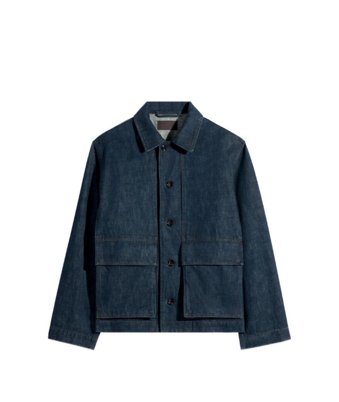 LEMAIRE Синяя деним куртка, фото 1