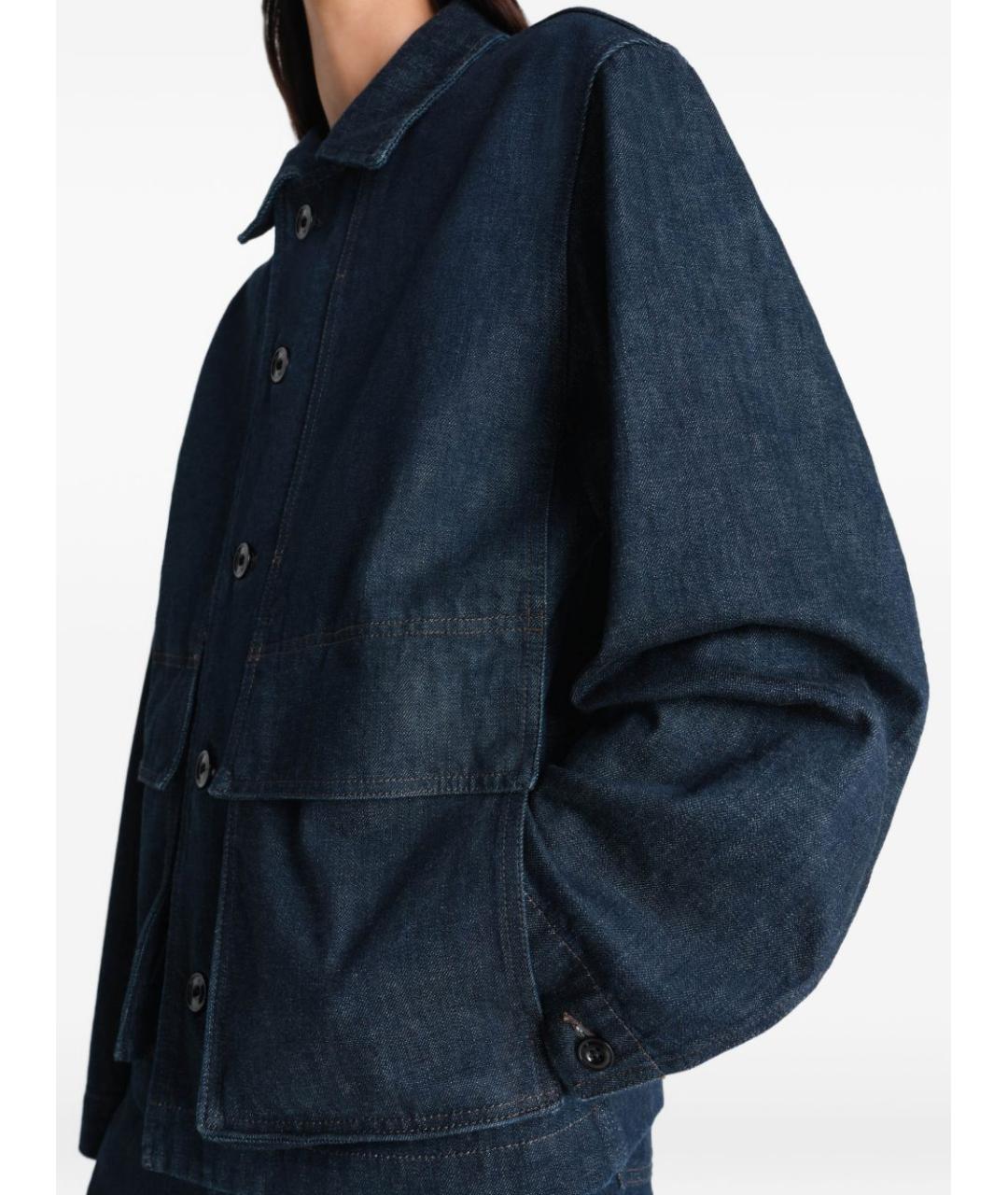 LEMAIRE Синяя деним куртка, фото 2