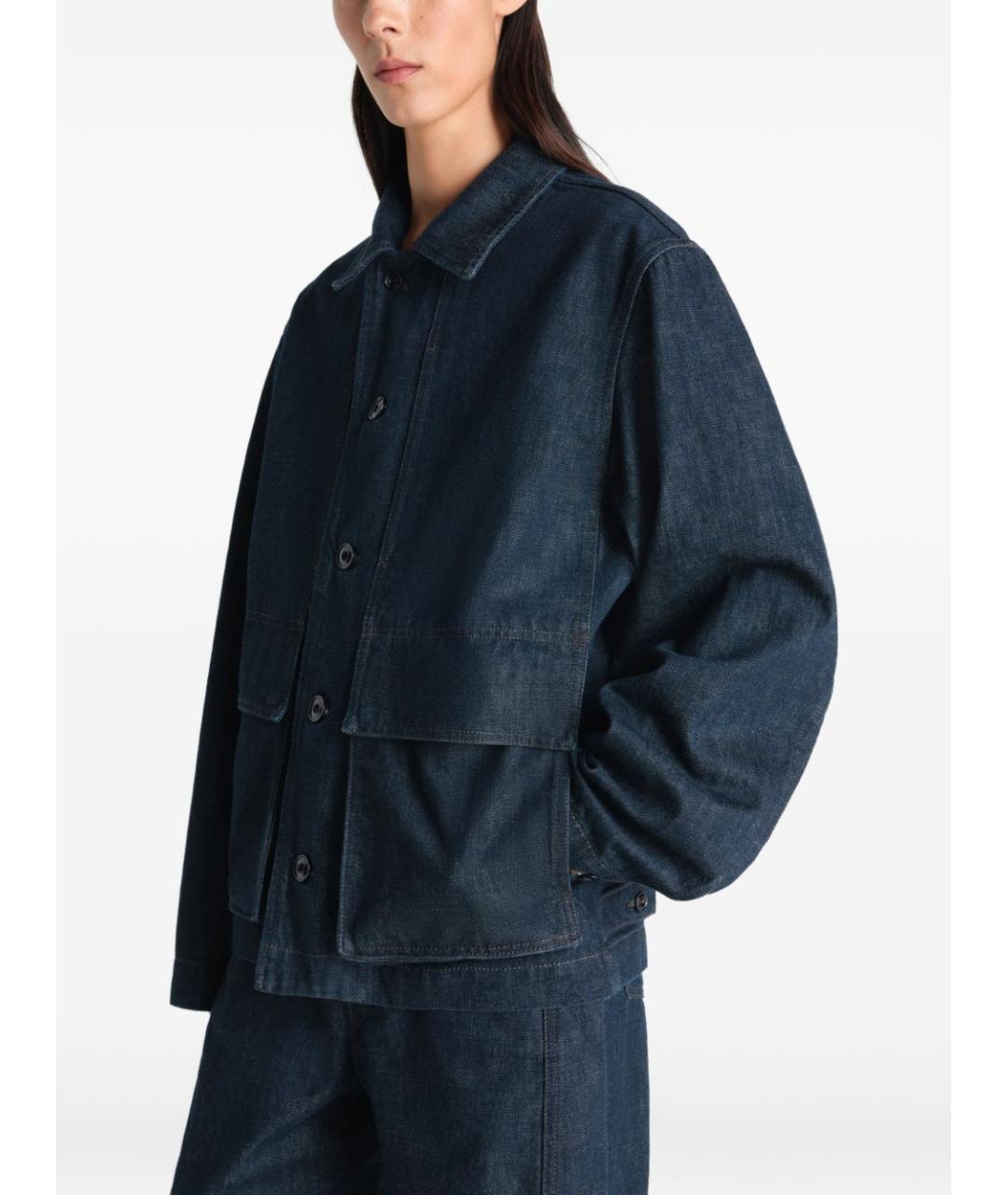 LEMAIRE Синяя деним куртка, фото 5
