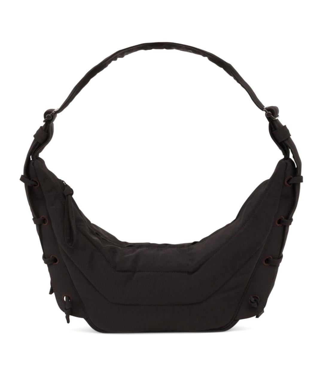 LEMAIRE Коричневая синтетическая сумка через плечо, фото 1