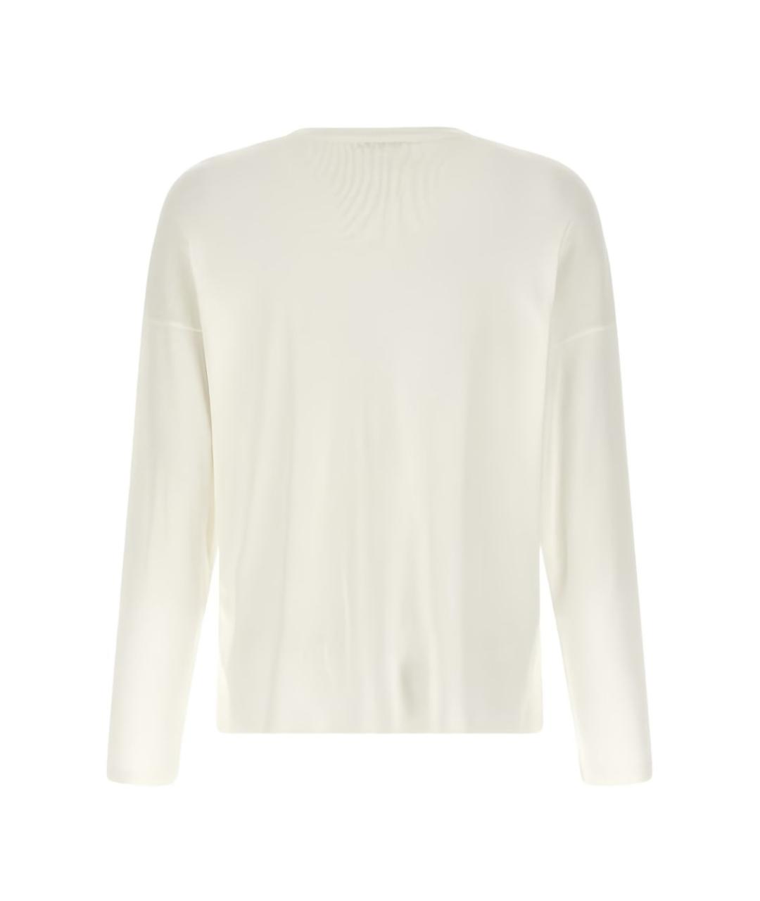 THE ROW Белый хлопковый джемпер / свитер, фото 2