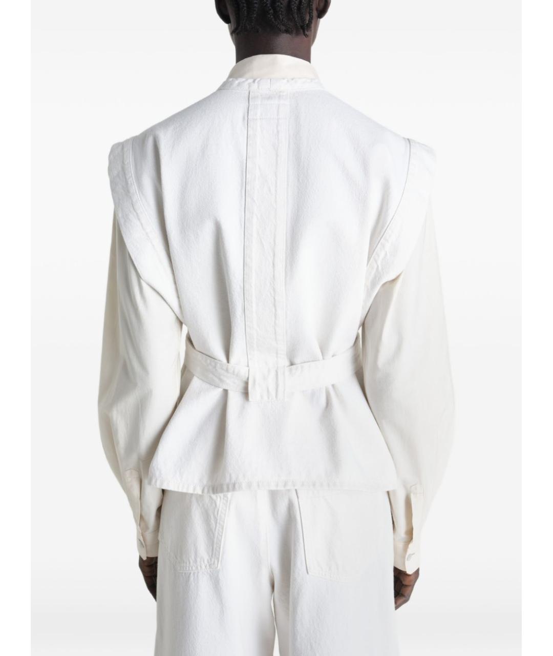 LEMAIRE Белая хлопковая майка, фото 3