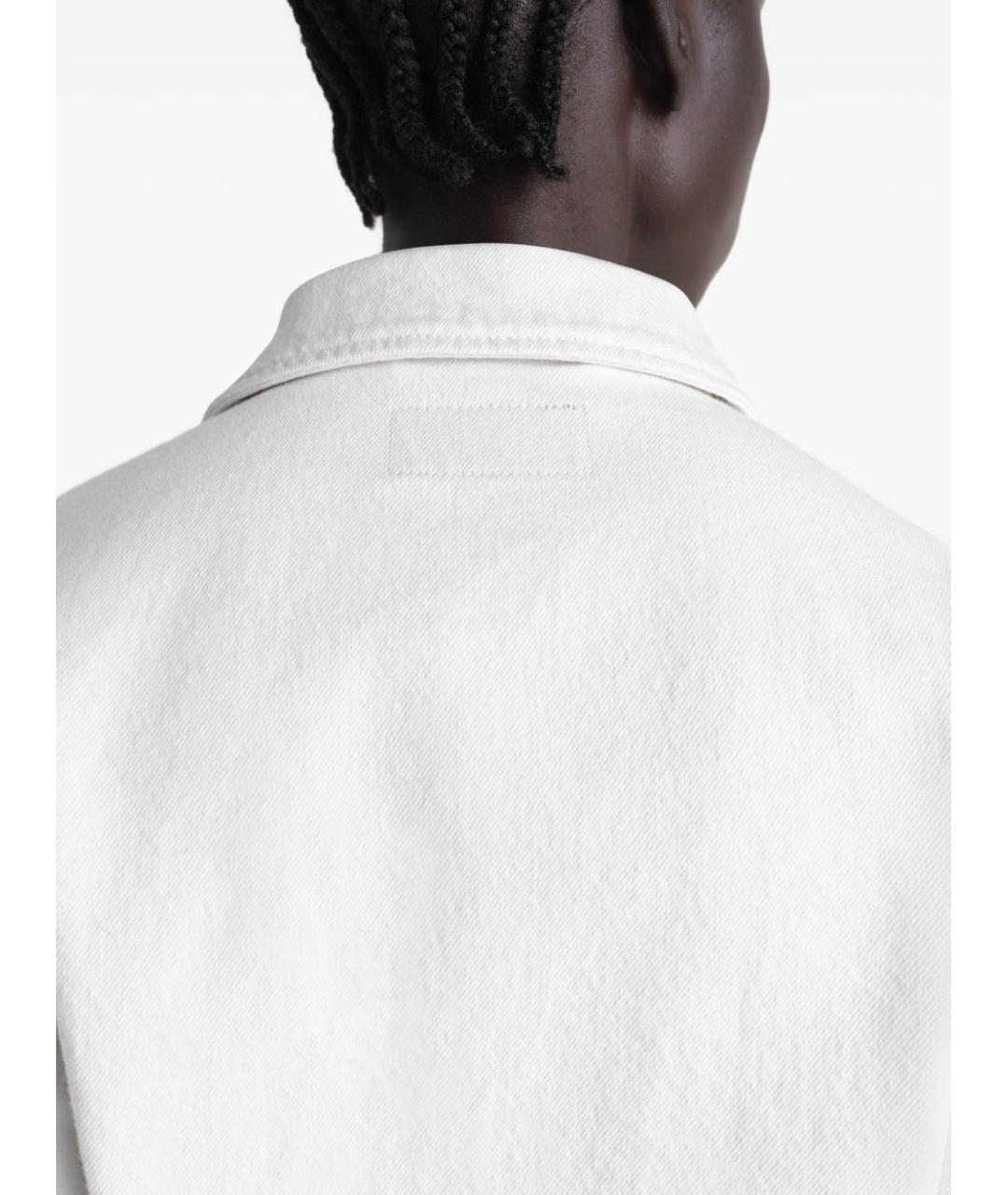 LEMAIRE Белая хлопковая куртка, фото 4