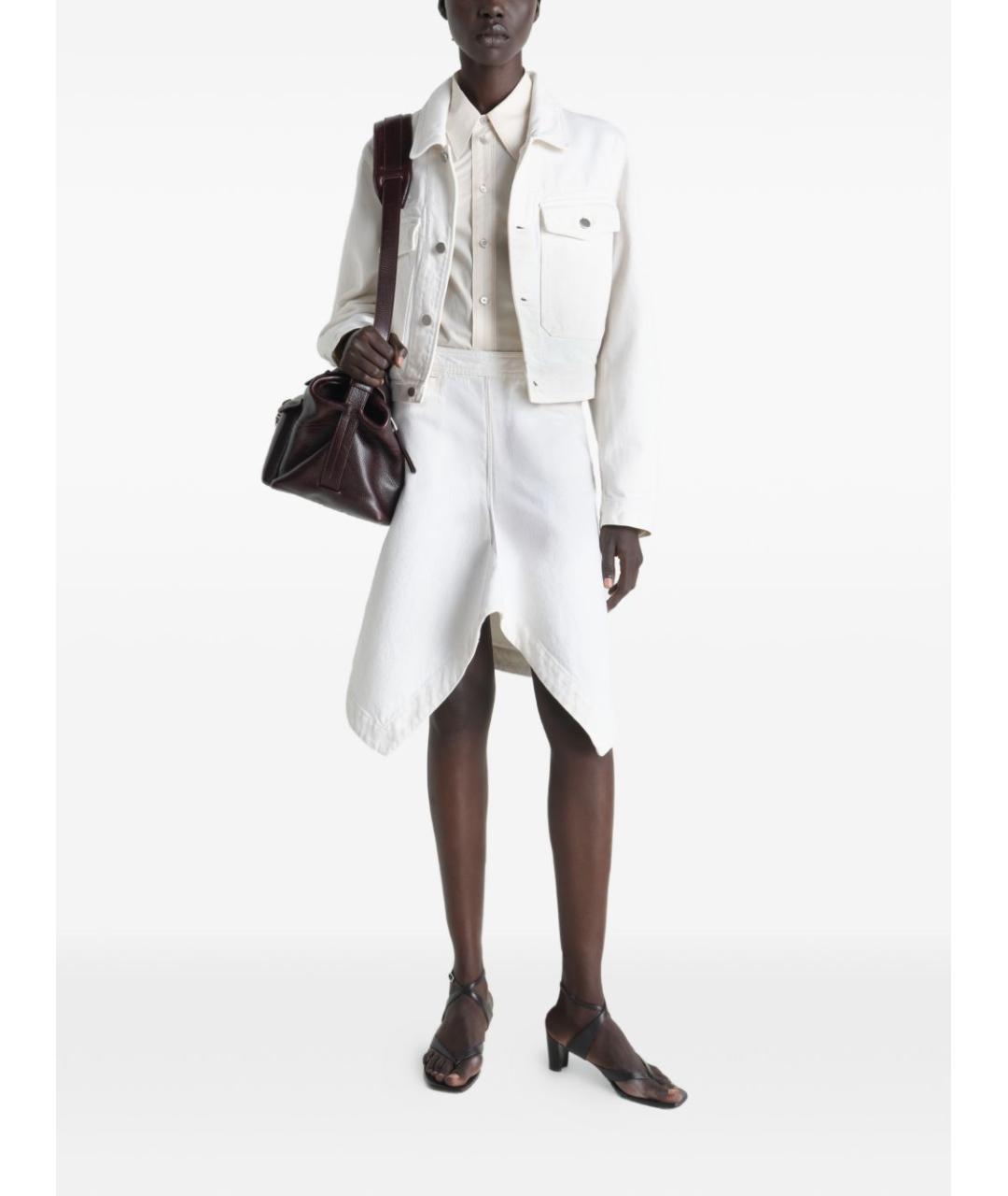 LEMAIRE Белая хлопковая куртка, фото 2