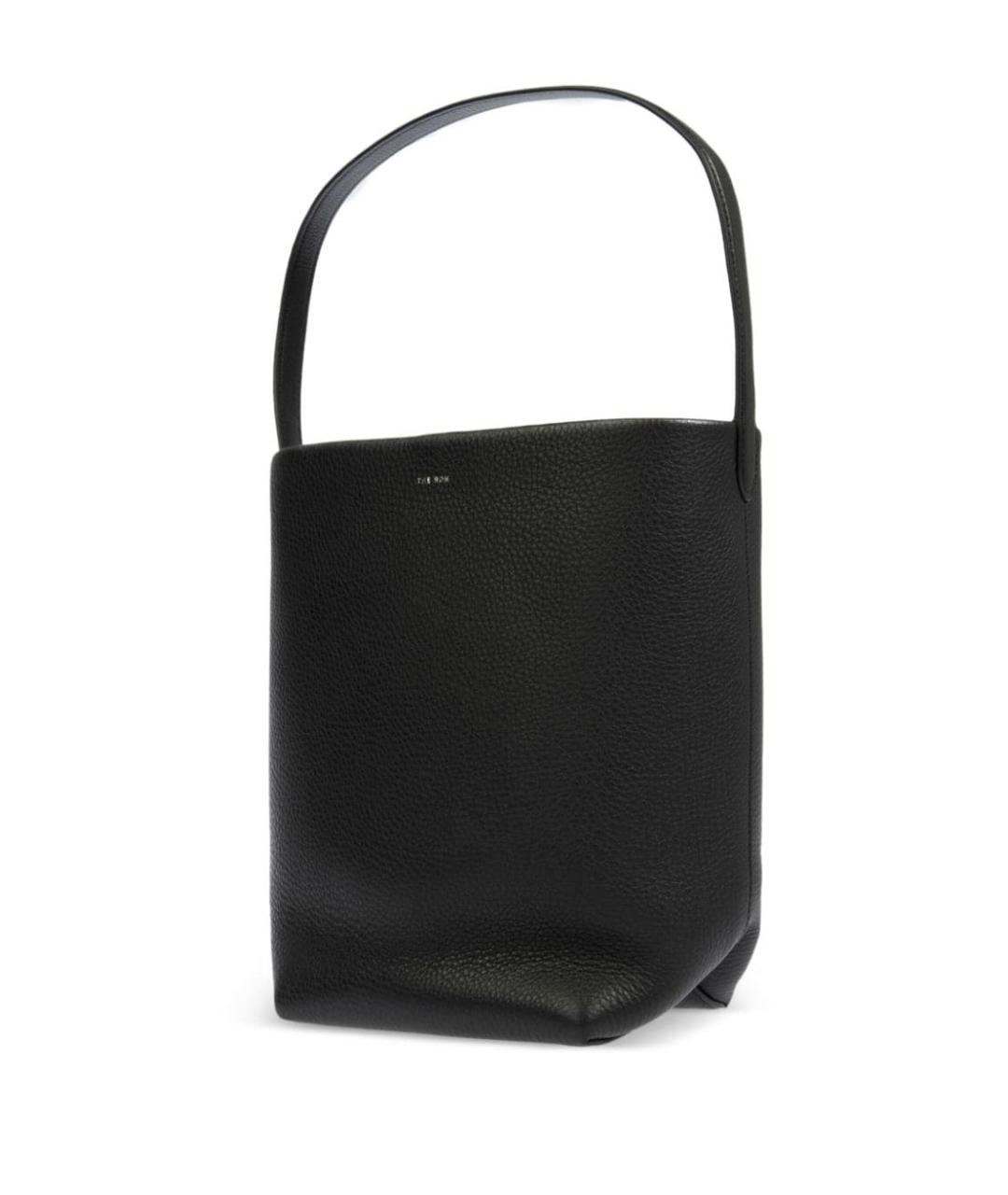 THE ROW Черная кожаная сумка тоут, фото 5