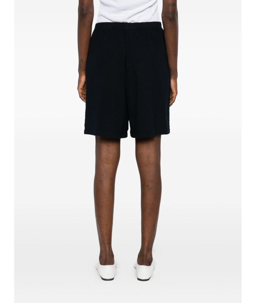 THE ROW Темно-синие хлопковые шорты, фото 3