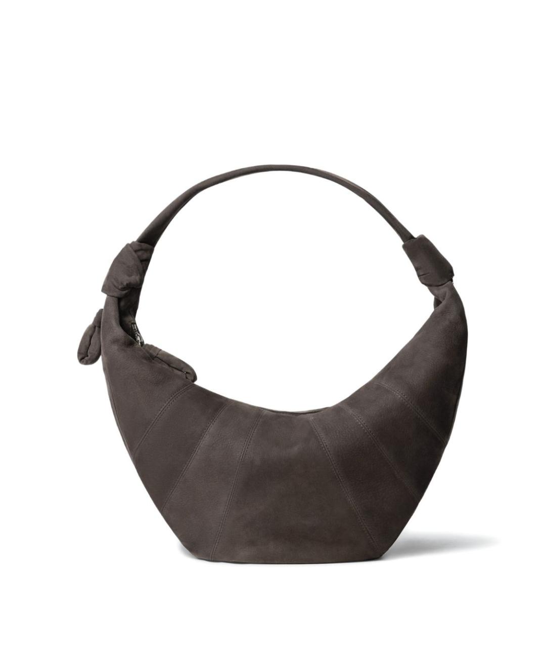 LEMAIRE Коричневая кожаная сумка через плечо, фото 1