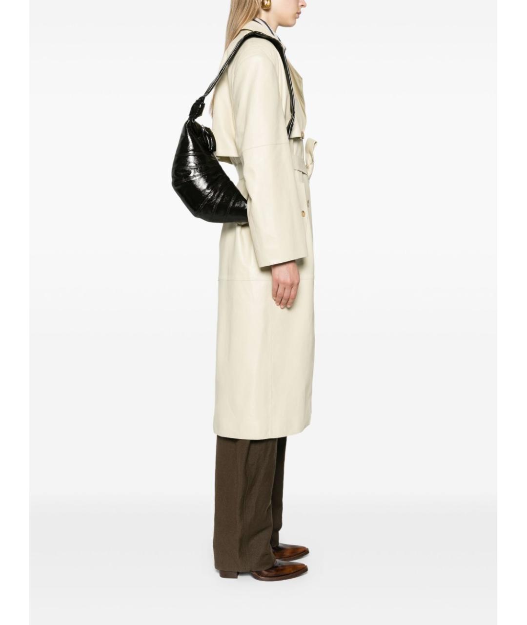 LEMAIRE Коричневая хлопковая сумка на плечо, фото 2