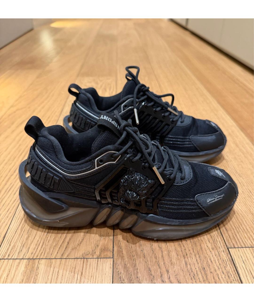 PHILIPP PLEIN Черные кроссовки, фото 5