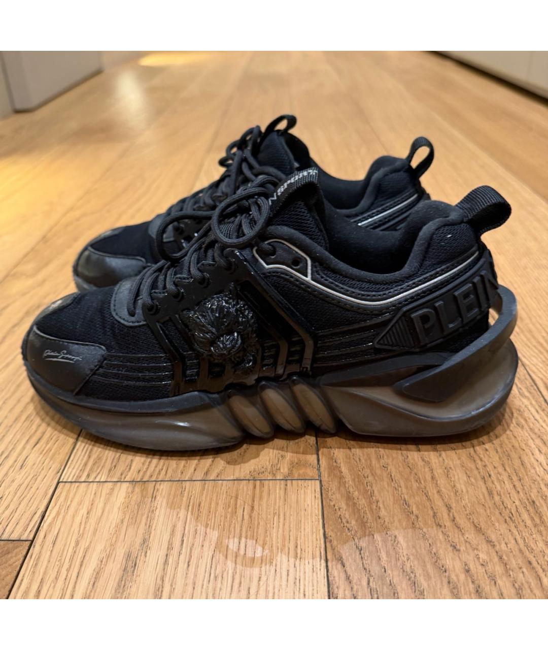 PHILIPP PLEIN Черные кроссовки, фото 4