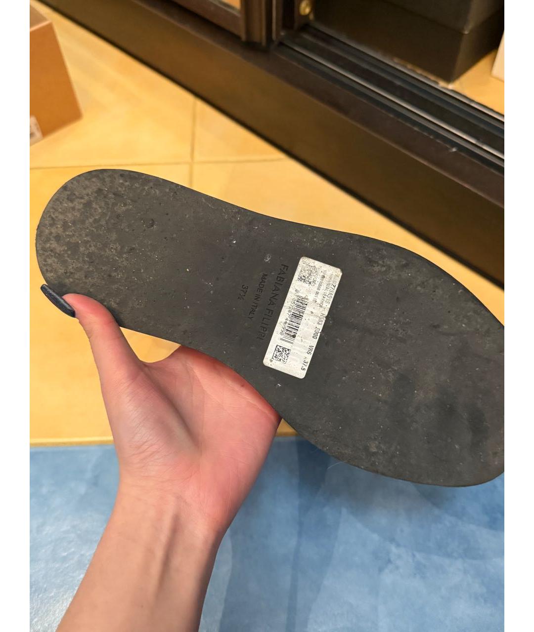 FABIANA FILIPPI Коричневые босоножки, фото 4