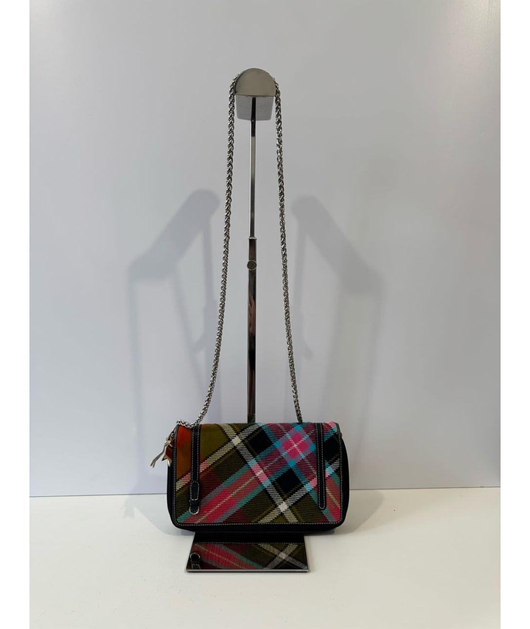 VIVIENNE WESTWOOD Мульти тканевая сумка через плечо, фото 2