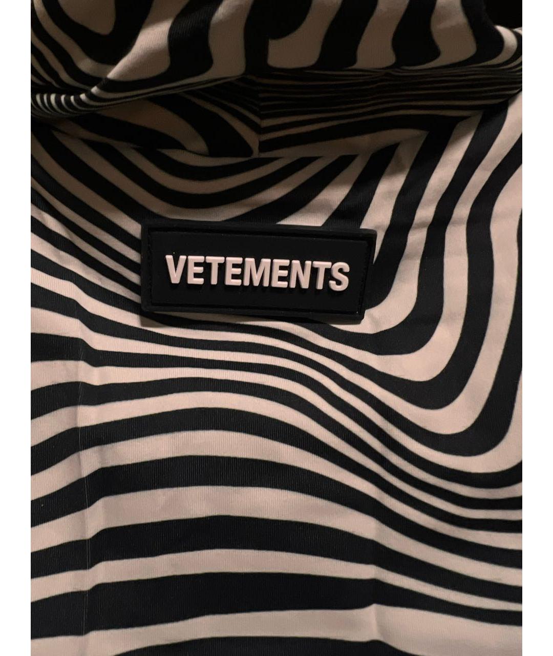 VETEMENTS Белое полиамидовое коктейльное платье, фото 3