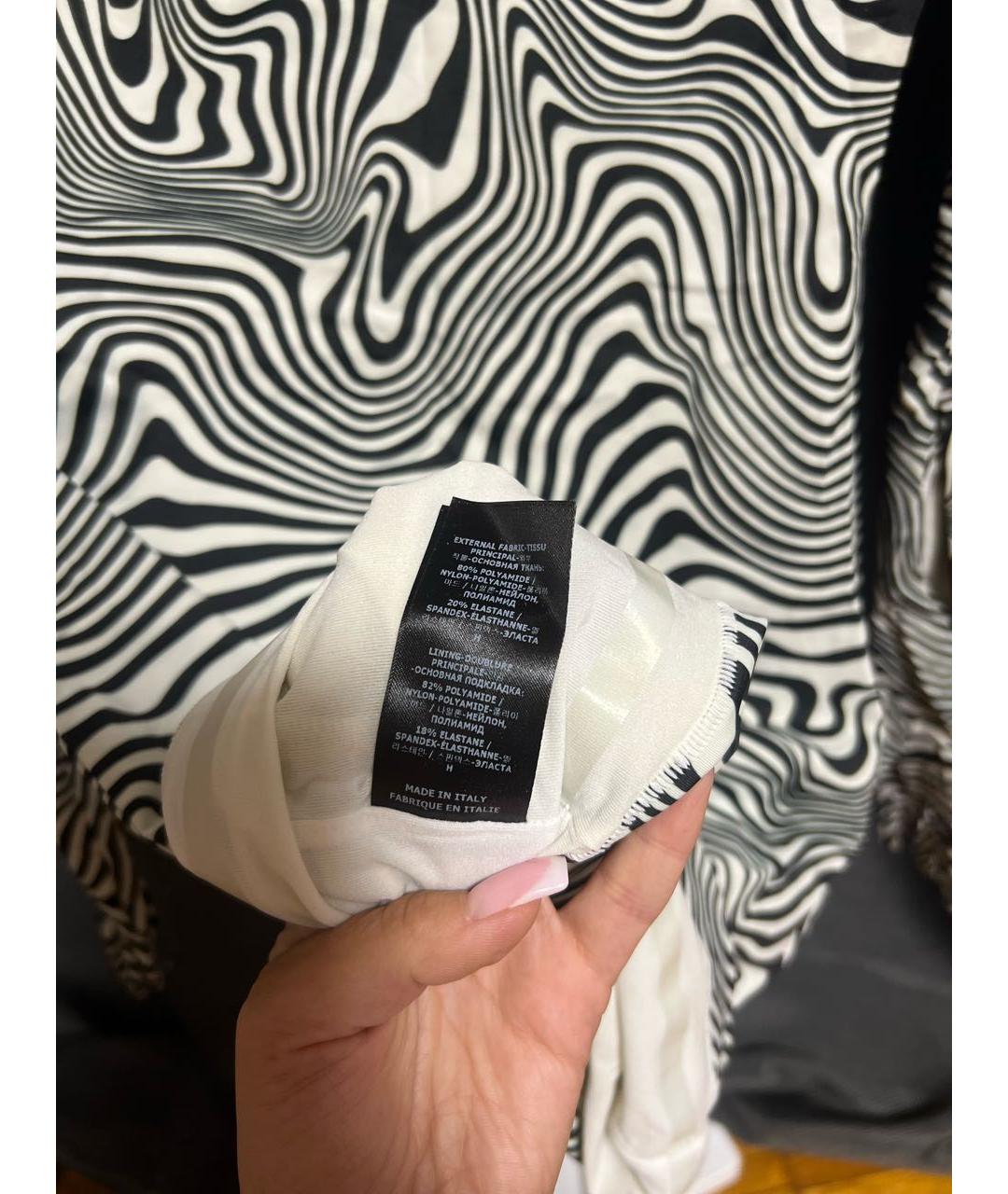 VETEMENTS Белое полиамидовое коктейльное платье, фото 6